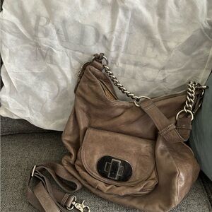 Badgley Mischka leather bag